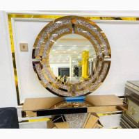 Luxurious Imported Mirror and Console for Sale - Home Interiors