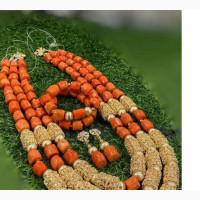 Coral Beaded Necklace - Perfect for Any Occasion