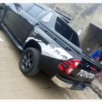 Brand New Toyota Hilux Boot Cover with Complete TRD Spoiler