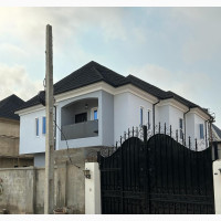 Newly-Built 4bdrm Detached Duplex in Inside Estate, Isheri North for sale