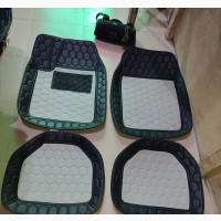 Universal Black Grey Car Floormat