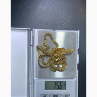 18karat 750 Italian Pure Bitcoin Gold Chain