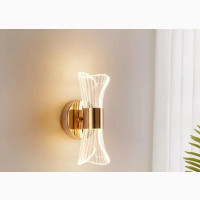 LED Wall Lights Luxury Gold Nordic Creative Acrylic