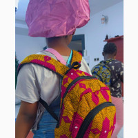 Stylish Ankara Backpacks