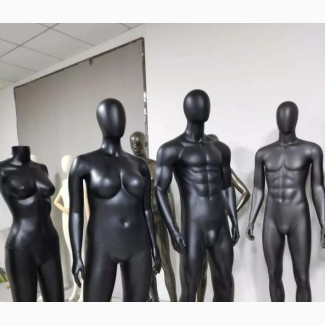 Male and Female Black Mannequins