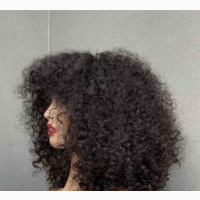 Human Hair Jerry Curl Wig