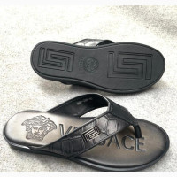 Versace Men#039;s Quality Palm Slippers