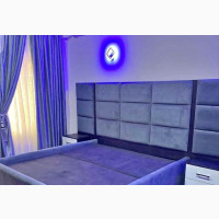 Home Interiors High Quality Padded Bed Frame