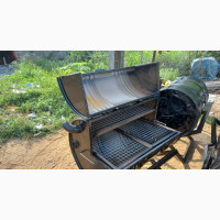 Barbecue for Smoking Meat and Fish