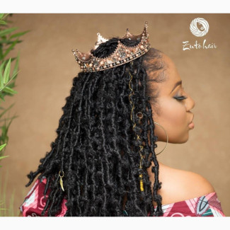 Ife Distressed Locs Crochet Hair Faux Locs Zuto Hair