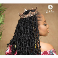 Ife Distressed Locs Crochet Hair Faux Locs Zuto Hair