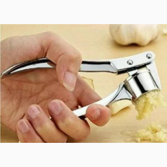 Stainless Steel Garlic Crusher/Shredder - Easy Garlic Crushing