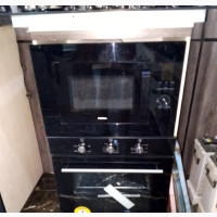 Phiima Built-in Oven and Phiima Built-in Microwave Black Up