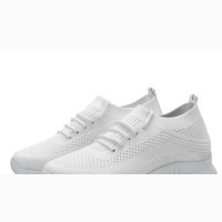 Female Ladies White Sneakers