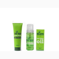 Tea Tree Facial Sets: Scrub: Oil: Wash