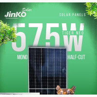JINKO 575w Halfcut Mono Crystalline Solar Panels