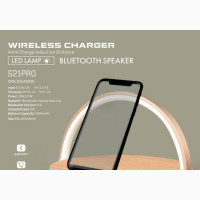 Digitplus LED L With Speaker and Wireless Charger
