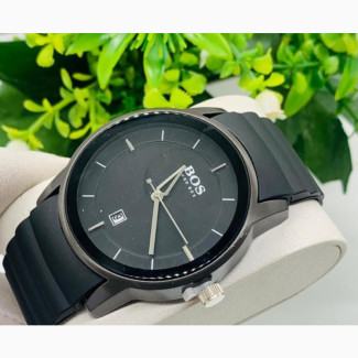 Hugo Boss With Quality Rubber Strap