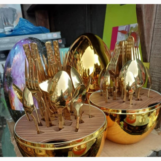 Set of Gold Spoon