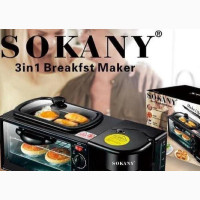 Sokany 3 in 1 Breakfast Maker - Brand New