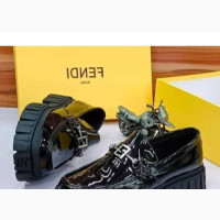 Fendi Canvas Boots