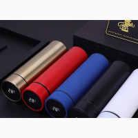 500ml Water Bottle Temperature Display Stainless Steel Flask
