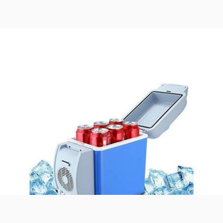 Mini Portable Car Freezer Cooler Warmer 7.5L - Blue