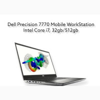 New Laptop Dell Precision 7760 32GB Intel Core I7 SSD 512GB