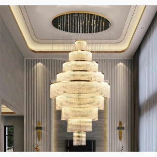 Luxury Penthouse Crystal Chandelier