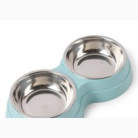 Small Twin Dog Bowl