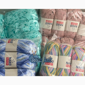 Nako Yarn - Dot Colour (Foreign Yarn)