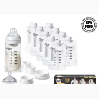 Tommee Tippee Express and Go Breast Milk Starter Set