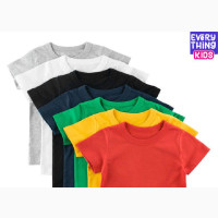 Children Plain Tshirts for Kids-Different Colours Available