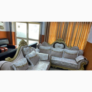 7 Seater Living Room Fabric Made Sofa Chair - Brand New Home Interiors Sofas