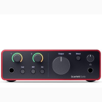 Focusrite Scarlett Solo 4th Gen Audio Interface - Brand New