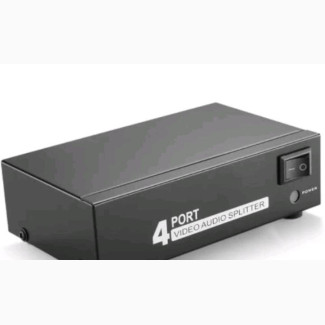 4 Port AV Splitter