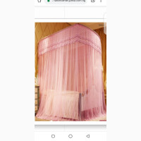 Palace Style Mosquito Net- Pink