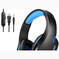 J10 Gaming Headset With Microphone LED Light for PS4, PC, Los