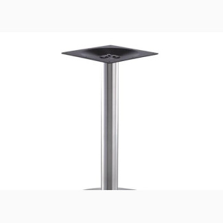 Round Base Restaurant Metal Leg Stainless Steel