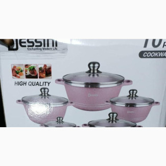 Dessini 10pcs Die Cast Pot Set