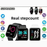 Y68 Real Step Count Fashion Smart Sports Watch Fitness Track