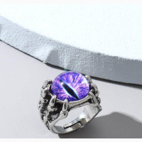 Lizard Eye Design Rings - Unisex Fashion Jewelry