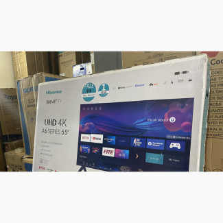 Clean New Hisense 55#039;#039; Smart TV 2023