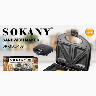 Sokany Sandwich Maker 2 Face