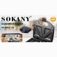 Sokany Sandwich Maker 2 Face