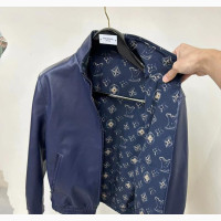 Premium Lúxury LV Reversible Leather Jacket!!Best Quality