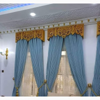 Complete Curtain Set With Foreign Board