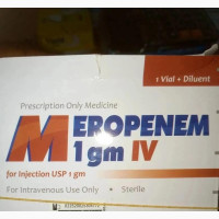 Meropenem for Injection 1gm IV - Brand New