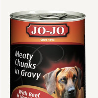 JOJO Dog Food With Beef Vegetables 400g X 24