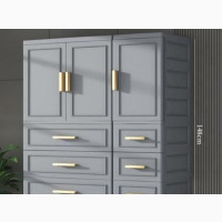 Jumbo Kids Plastic Wardrobe With Drawers